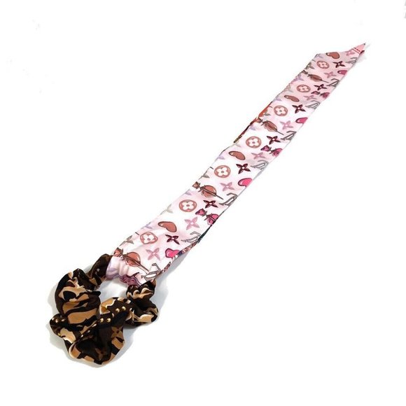 UNUSED LOUIS VUITTON M76741 Accessory scrunchie ribbon Be Mindful Hair elastic - Picture 8 of 9